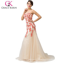 Grace Karin mais novo Design Sexy Strapless Lace Prom Dresses CL6171-2 #